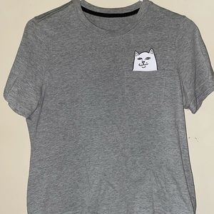 ZUMIEZ RIPNDIP LordNermal Grey Pocket (NEVER WORN)
